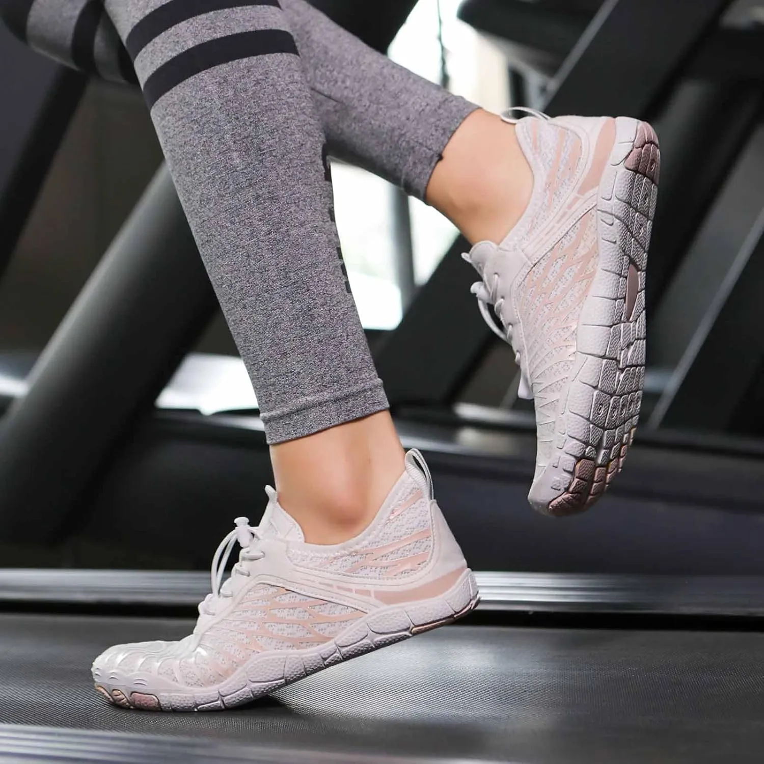2025 New Barefoot Shoes Women, Hike Barefoot for Womens Mens，Water Shoes with Wide Toe Box Healthy Non-Slip,Neuropathy Breathable Barefoot Vitality