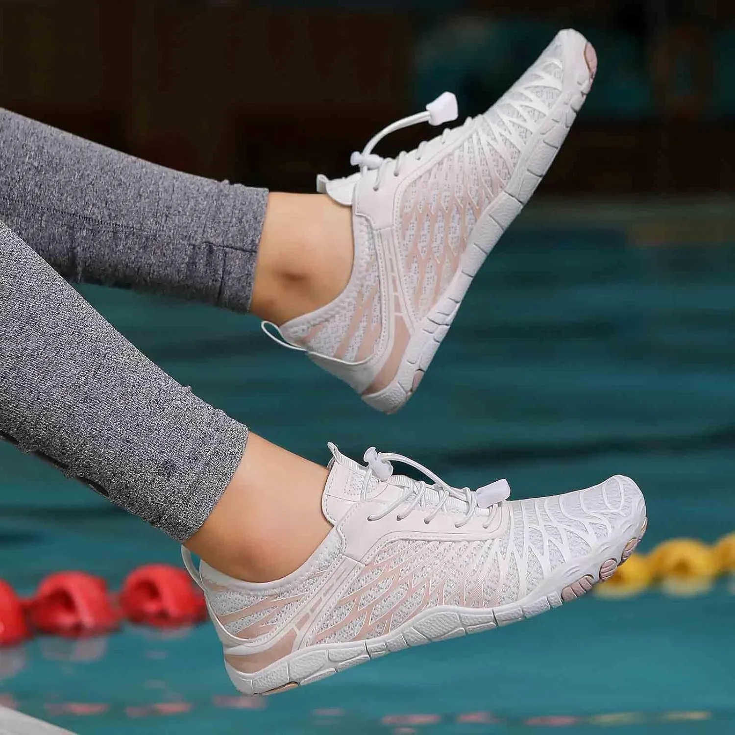 2025 New Barefoot Shoes Women, Hike Barefoot for Womens Mens，Water Shoes with Wide Toe Box Healthy Non-Slip,Neuropathy Breathable Barefoot Vitality