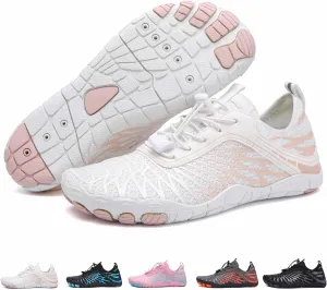 2025 New Barefoot Shoes Women, Hike Barefoot for Womens Mens，Water Shoes with Wide Toe Box Healthy Non-Slip,Neuropathy Breathable Barefoot Vitality