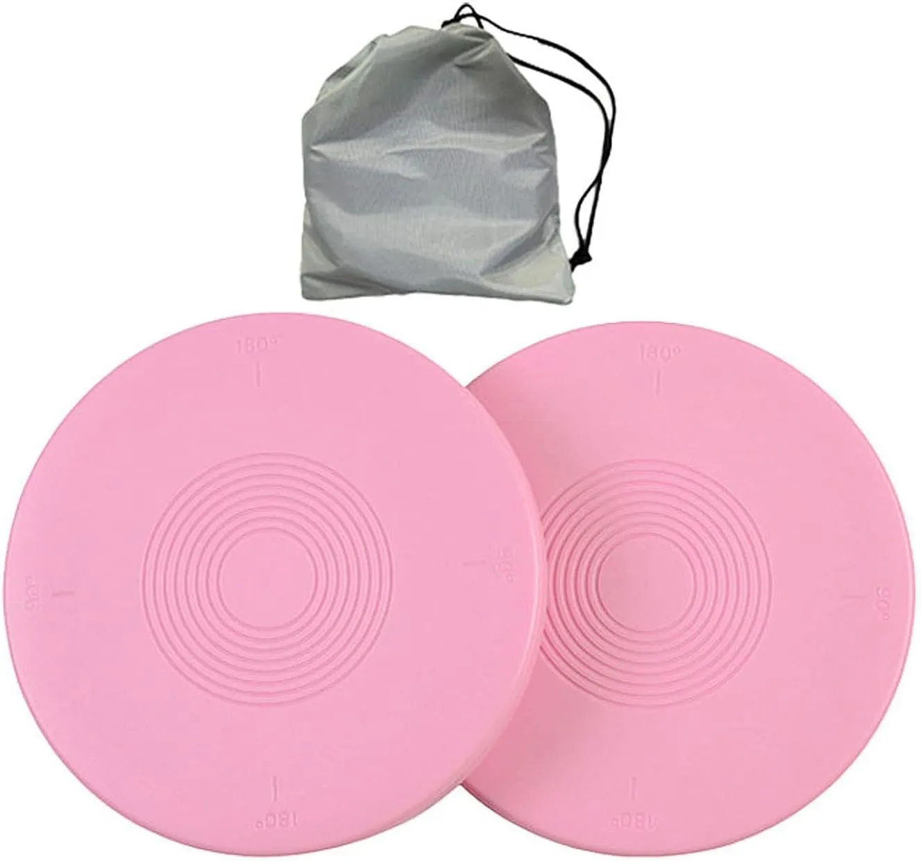 2Pcs Ballet Turning Board Waist Twisting Disk Dancers Stability Multifunction Ballet Training Device for Pilates Ice Skaters