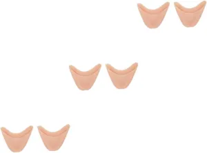 3 Pairs Ballet Toe Cover Shoes Foot Cover Toe Sleeve Ankle Pointed Shoe Plug