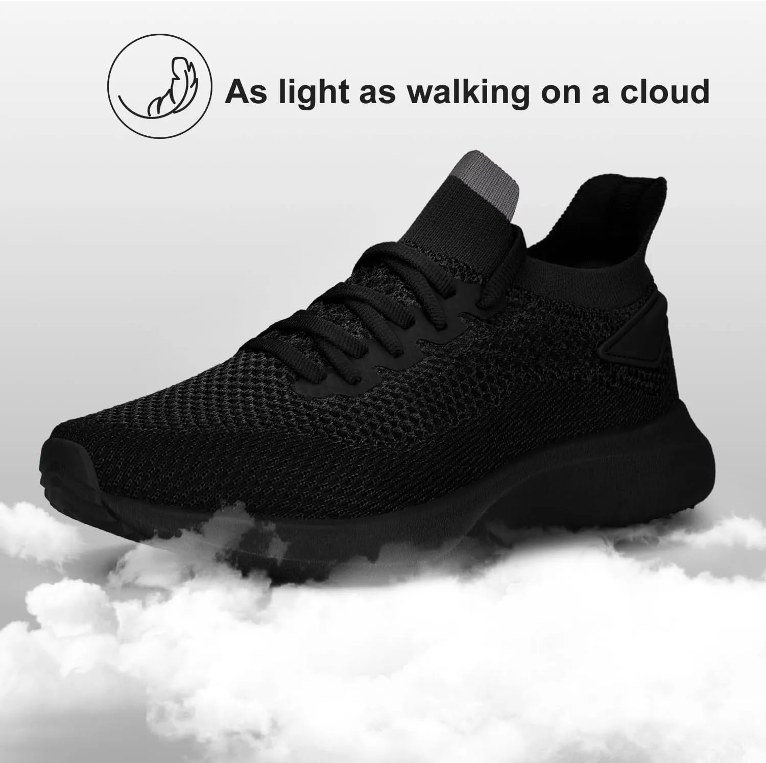 Abboos Women's Non Slip Gym Workout Shoes, Lightweight Breathable Tennis Shoes, Mesh Walking Sneakers