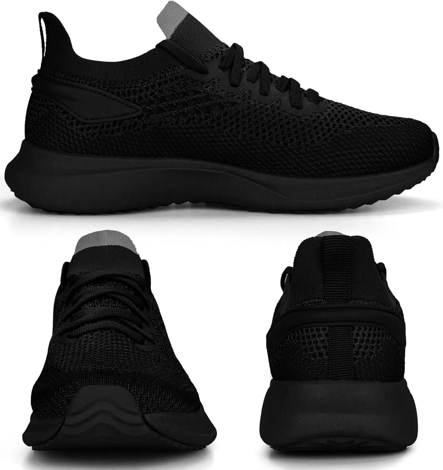 Abboos Women's Non Slip Gym Workout Shoes, Lightweight Breathable Tennis Shoes, Mesh Walking Sneakers