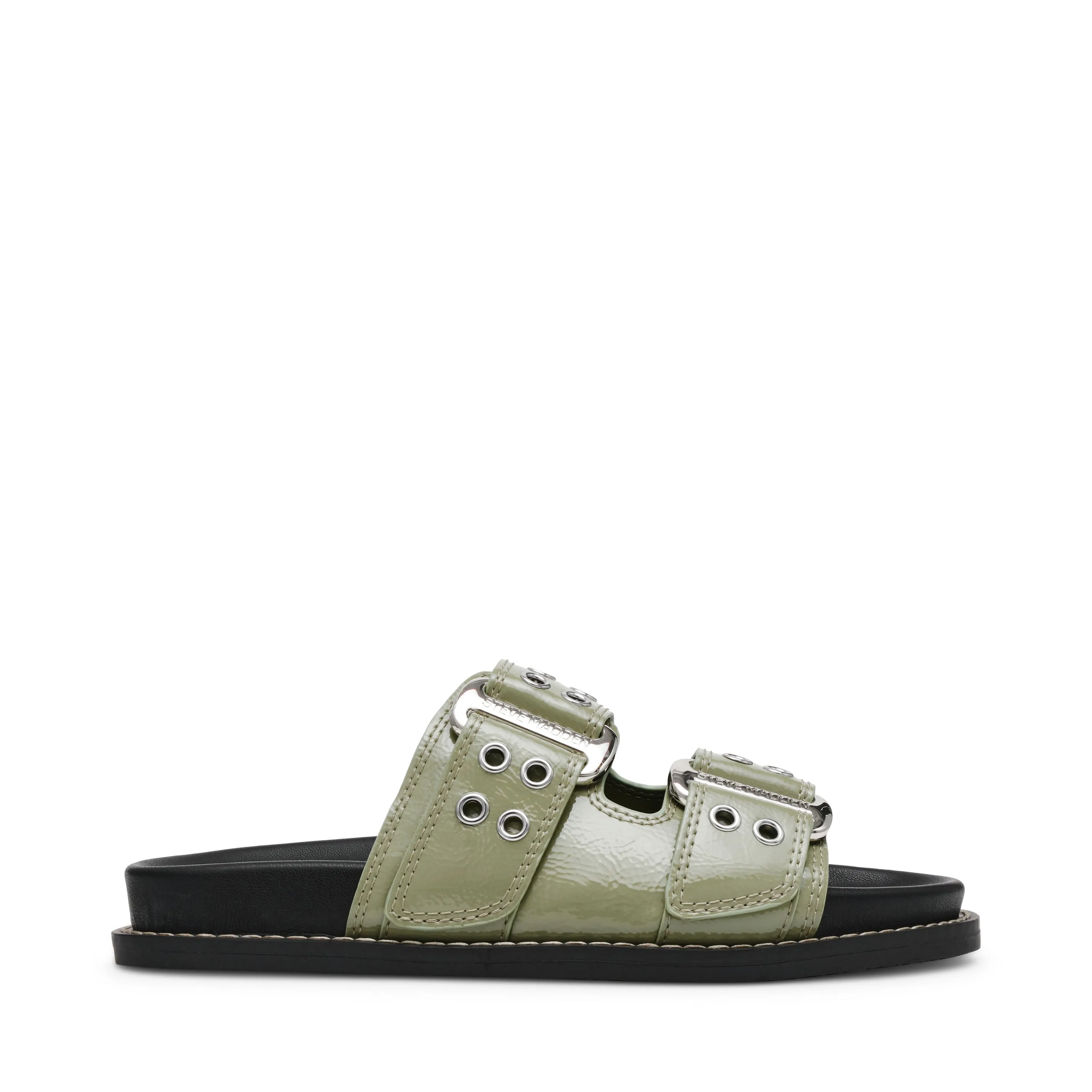 AGENT SAGE CRINKLE PATENT SANDAL