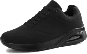 Air Cushion Running Shoes for Men-Slip On Running Shoes Non-Slip Lightweight Breathable Mesh Tennis Comfortable Sneakers.