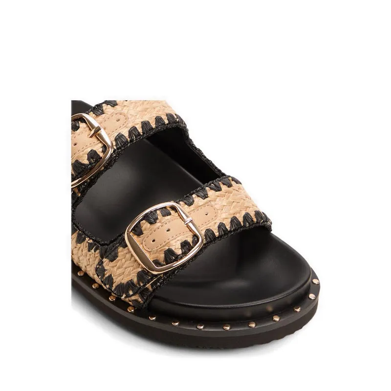 Aldo Kravis Women's Flat Sandals - Open Black
