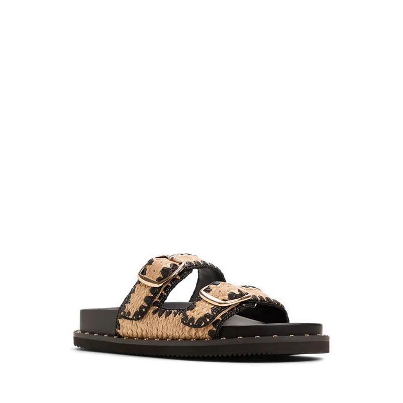 Aldo Kravis Women's Flat Sandals - Open Black