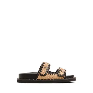 Aldo Kravis Women's Flat Sandals - Open Black