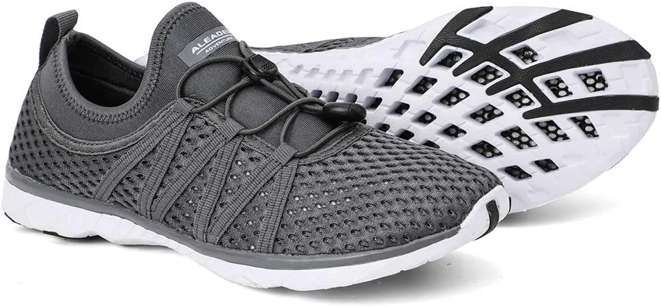 Aleader Women's Mesh Slip On Water Shoes