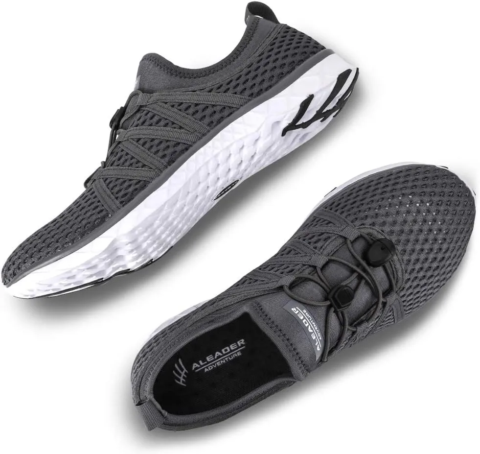 Aleader Women's Mesh Slip On Water Shoes