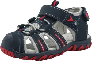 Apakowa Kid's Boy's Girl's Soft Sole Close Toe Sport Beach Sandals (Toddler/Little Kid)