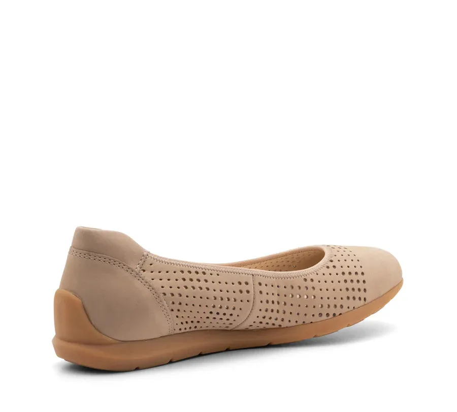 ara 12-13308 Sarah Perforated Comfort Ballet Flat