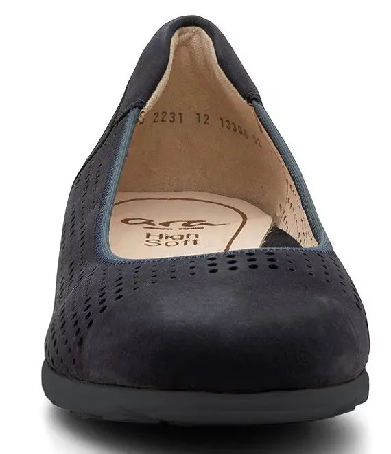 ara 12-13308 Sarah Perforated Comfort Ballet Flat