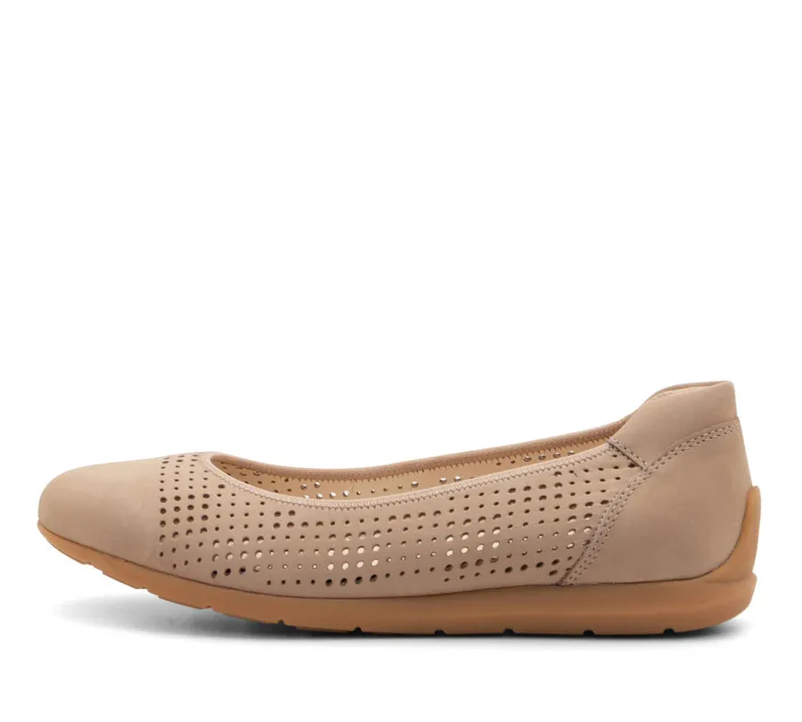 ara 12-13308 Sarah Perforated Comfort Ballet Flat