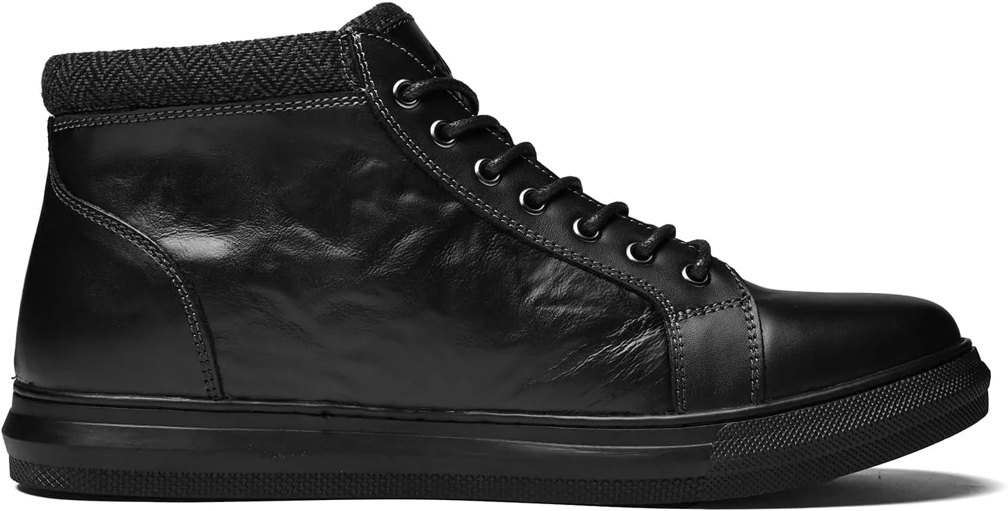 Arkbird Mens Leather Sneaker Fashion Classic Casual Chukka Ankle Boots for Men