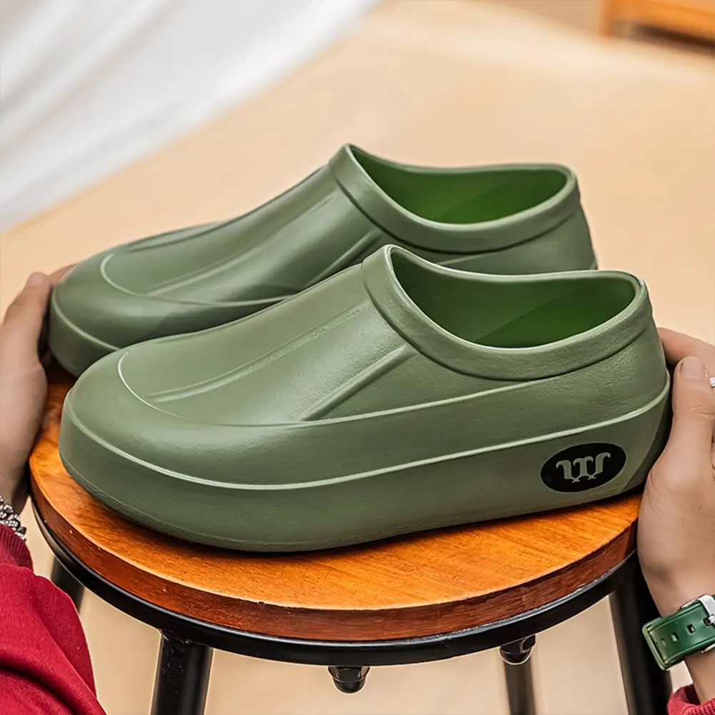 Armadillo Chef Shoes Men Women Chef Shoes for Women Men Slip On Chef Clogs for Men Slip Resistant Waterproof Work Shoes Lightweight Kitchen Nurse Shoes