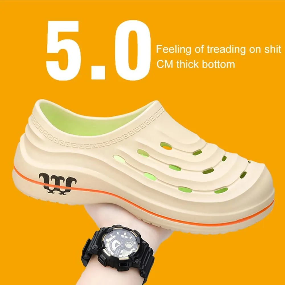 Armadillo Clogs for Men Women,Armadillo Chef Shoes Waterproof Work Shoes for NurseSafety Oil Resistant Clogs