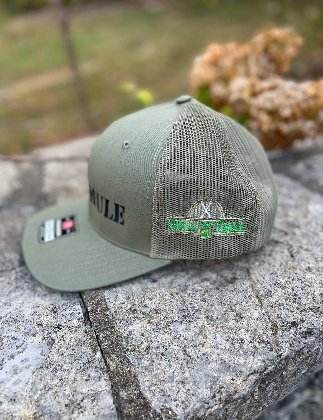 Army Mule Trucker hat