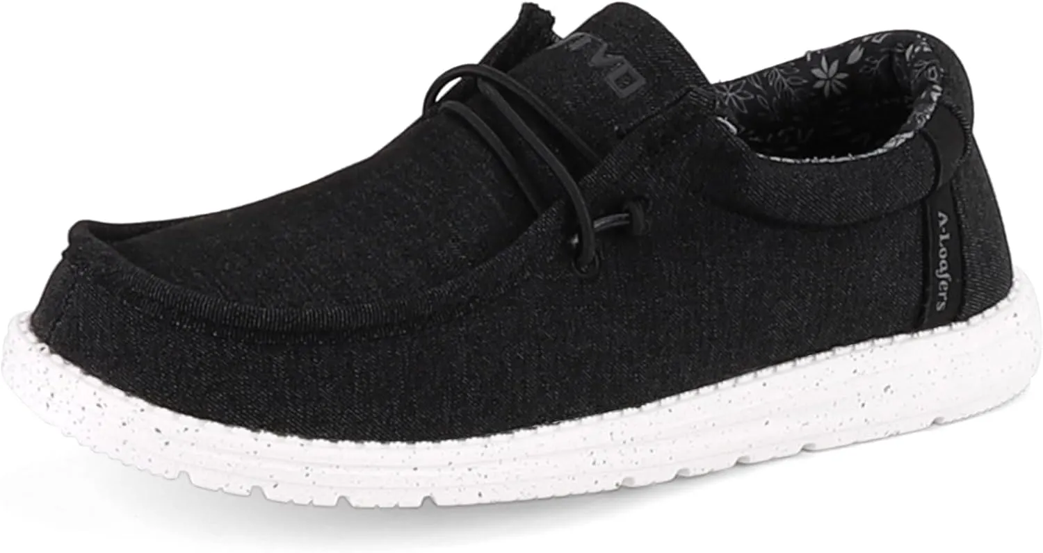 ASITVO Men's Wide Loafers & Slip-ons|Big Size Casual Slip on Walking Shoes|Width Toe Box
