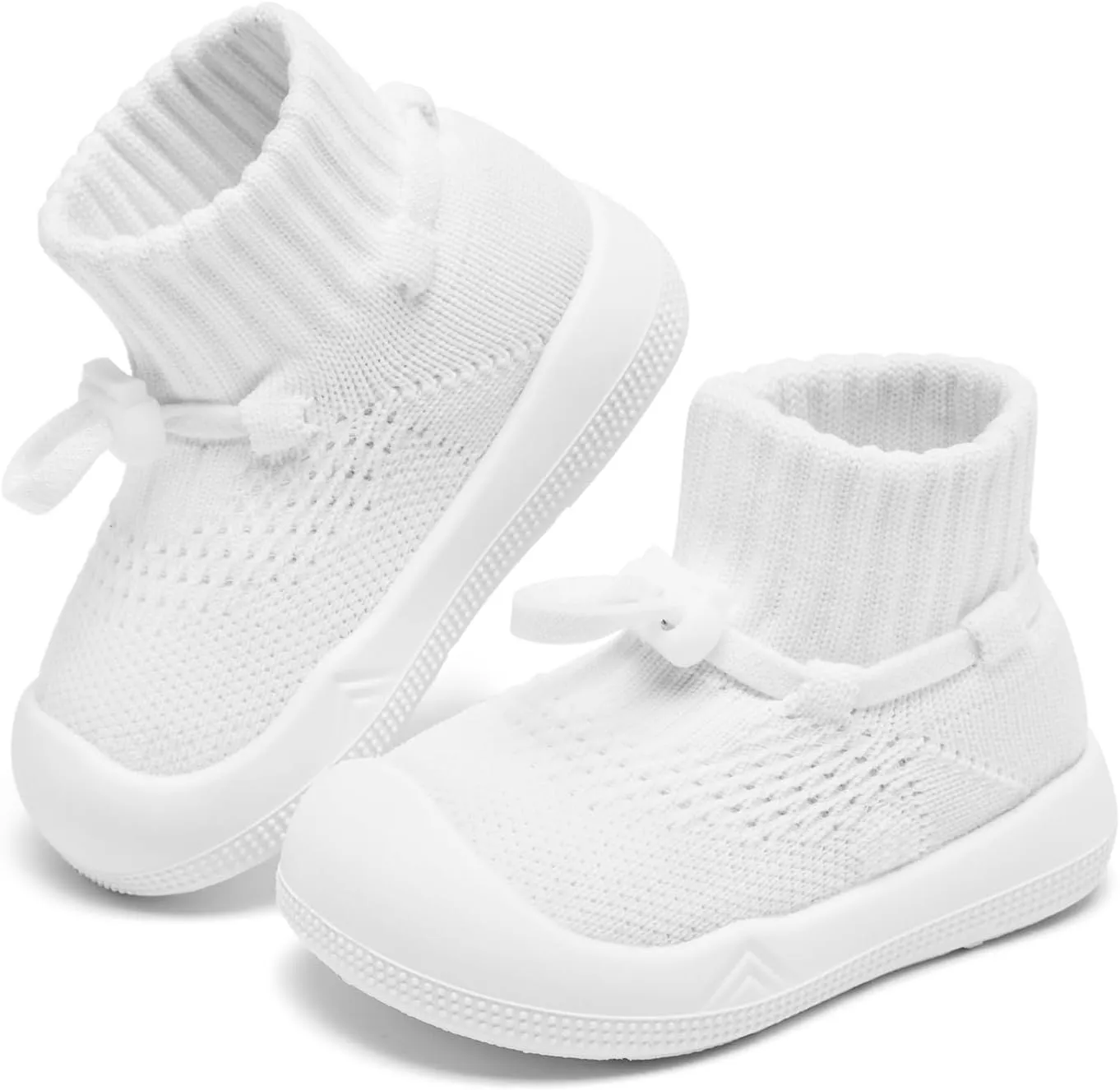 Baby Sock Shoes Girls Baby Walking Shoes Infant Sock Shoes Non Slip Toddler Slip on Tiny Feet Sneakers
