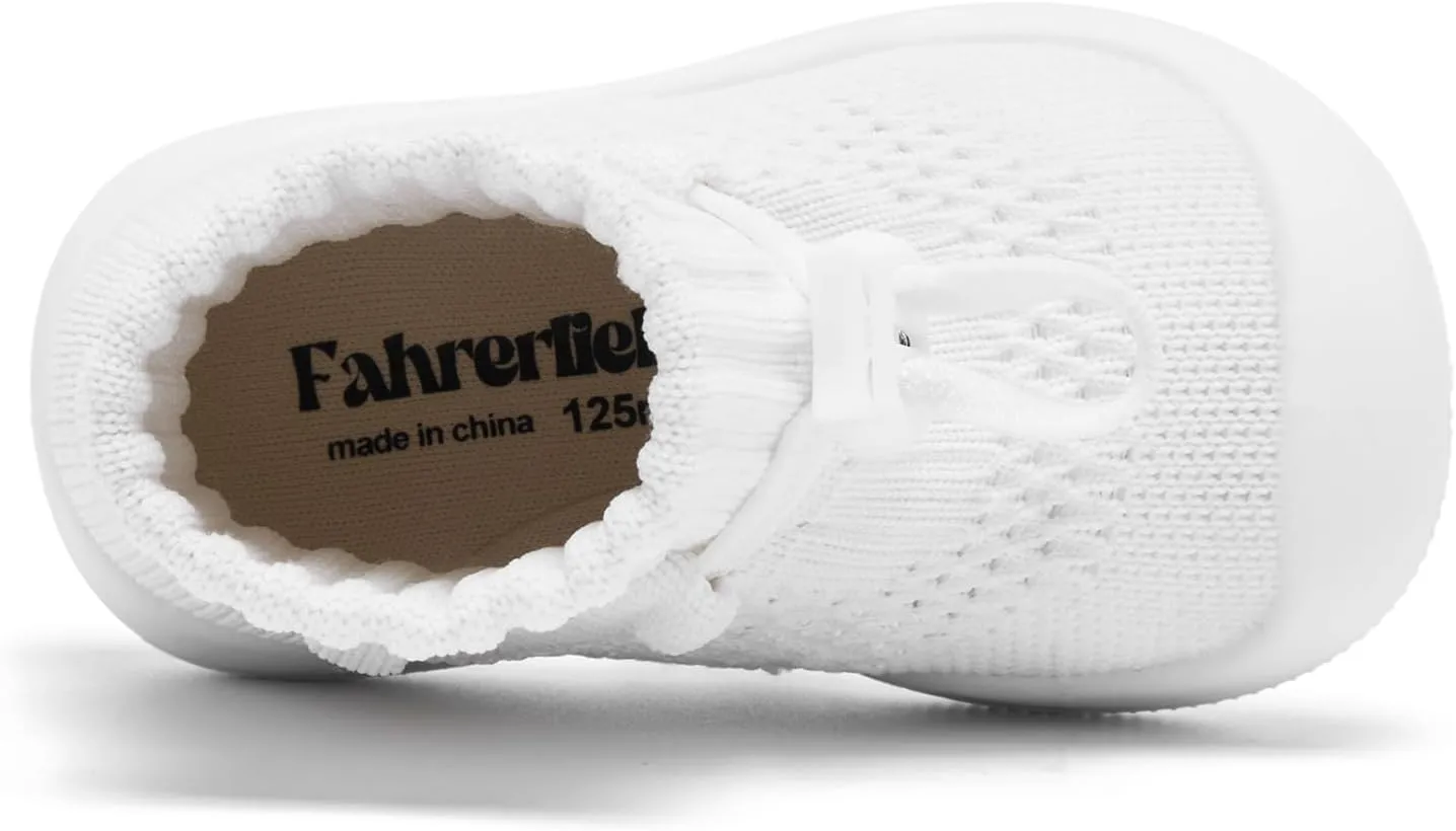 Baby Sock Shoes Girls Baby Walking Shoes Infant Sock Shoes Non Slip Toddler Slip on Tiny Feet Sneakers