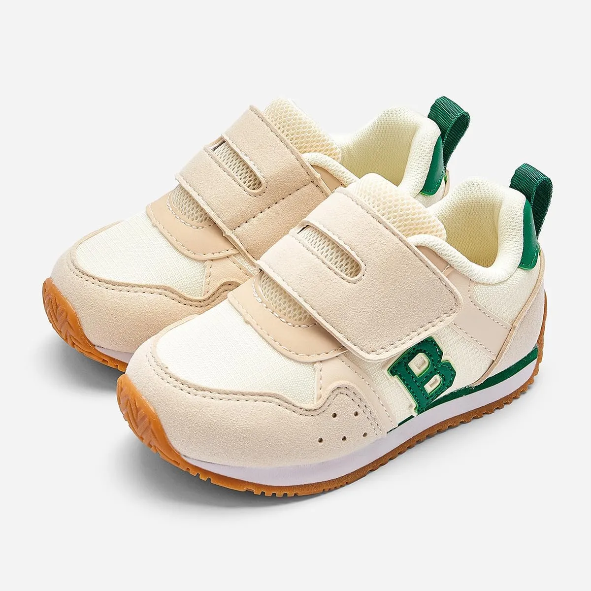 Balabala Toddler Boys Girls Sneakers, Lightweight, Breathable, Slip-On Walking Shoes