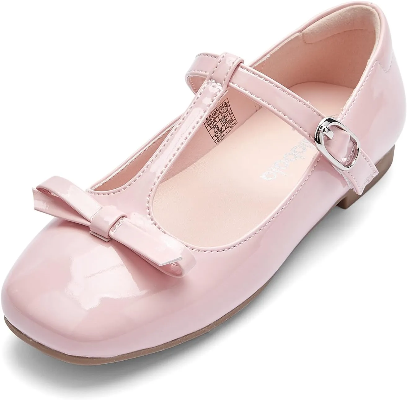 Balabala Toddler Girls Mary Jane Flats Ballet Shoes,Little Girl Princess Dress Shoes for School, Party and Wedding
