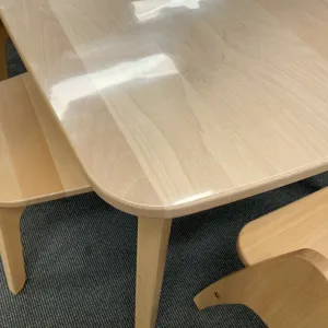Ballet Dining Table Clear Protector 1.4m