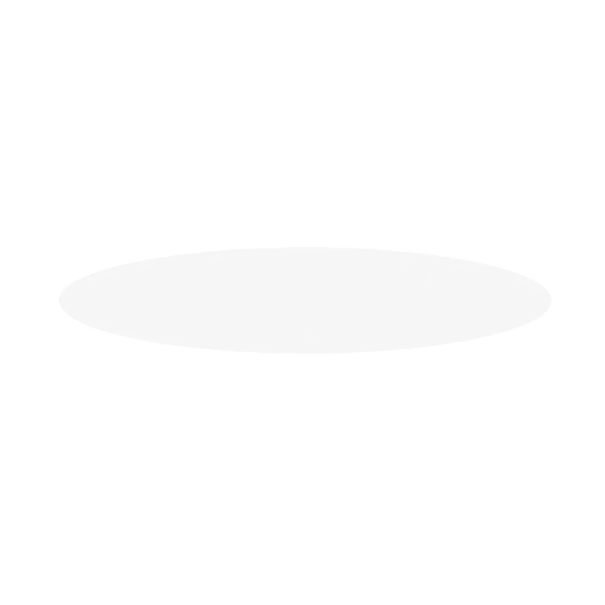 Ballet Round Dining Table Clear Protector 1.2m