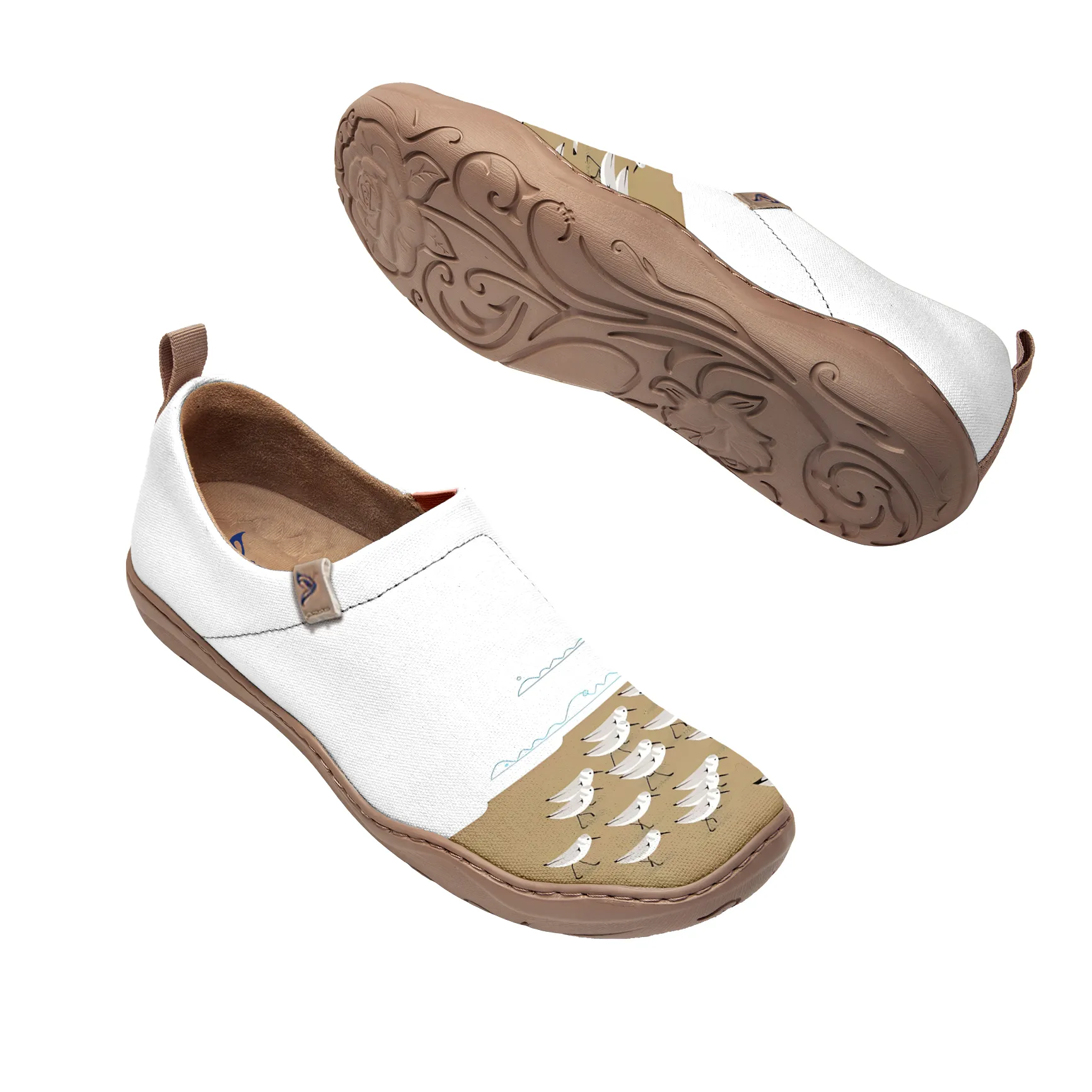 Beach Birds Slip-On