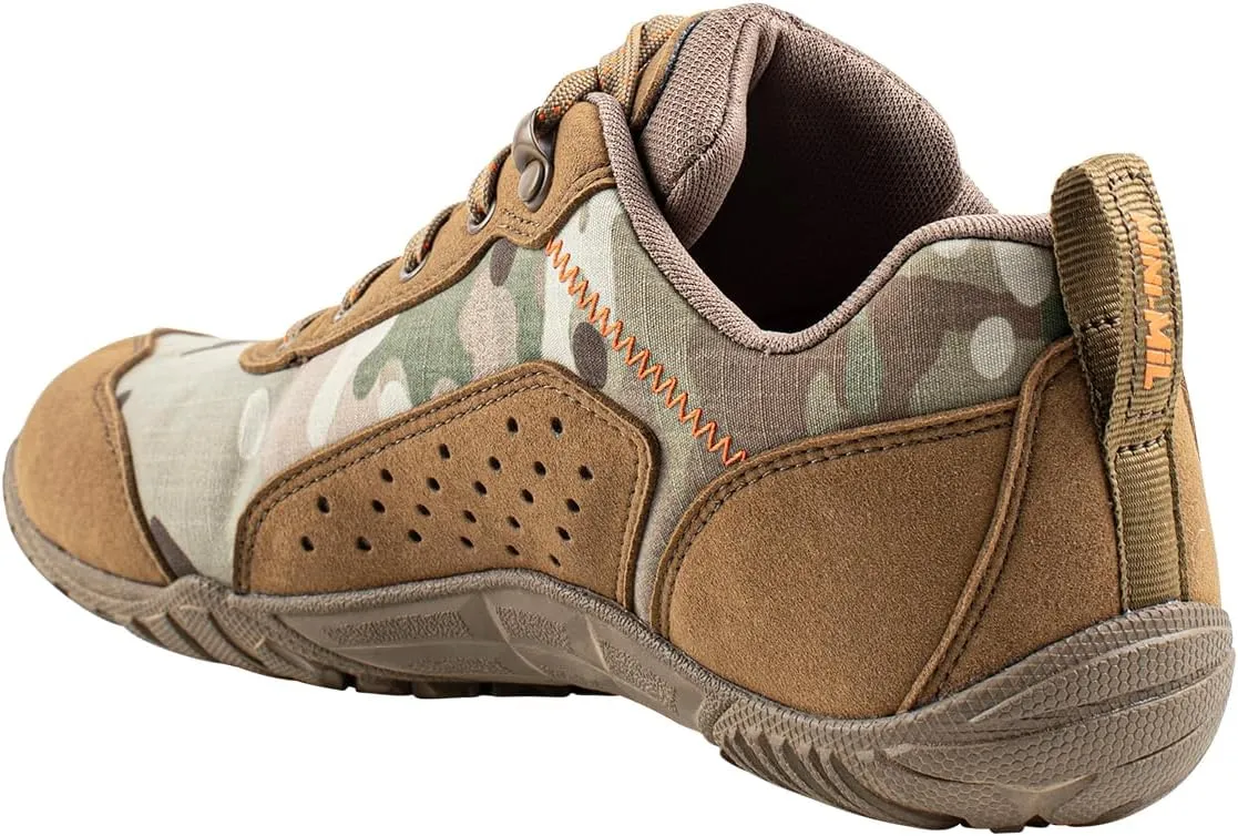 Belleville Mini-Mil Barefoot Shoes for Men - Breathable Zero Drop Shoes with Shock-Dispersing Midsoles and Flexible, Slip-Resistant Outsoles
