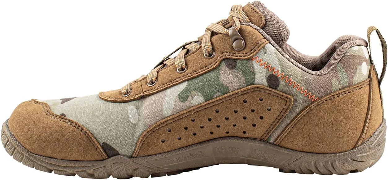 Belleville Mini-Mil Barefoot Shoes for Men - Breathable Zero Drop Shoes with Shock-Dispersing Midsoles and Flexible, Slip-Resistant Outsoles
