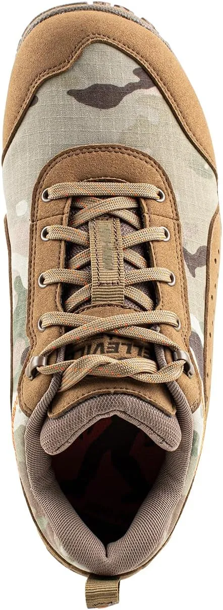 Belleville Mini-Mil Barefoot Shoes for Men - Breathable Zero Drop Shoes with Shock-Dispersing Midsoles and Flexible, Slip-Resistant Outsoles