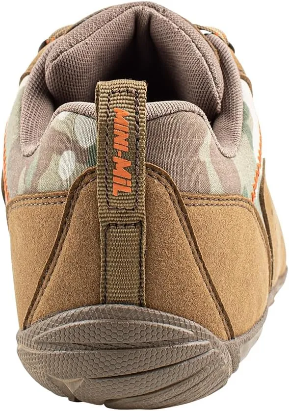 Belleville Mini-Mil Barefoot Shoes for Men - Breathable Zero Drop Shoes with Shock-Dispersing Midsoles and Flexible, Slip-Resistant Outsoles