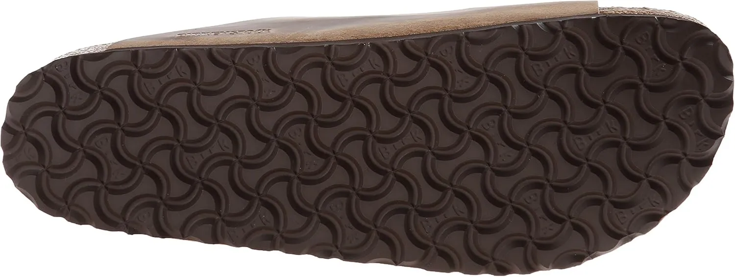 Birkenstock Unisex-Adult Soft Footbed Arizona SFB Iron Oil Lt