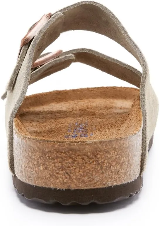 Birkenstock Womens Arizona Soft Footbed - Leather (Unisex)