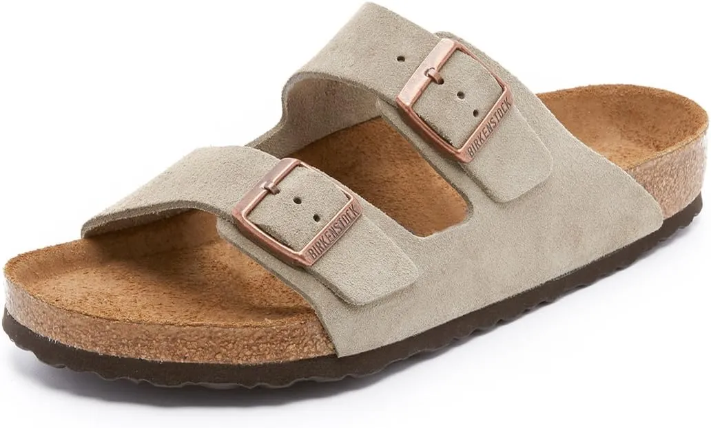 Birkenstock Womens Arizona Soft Footbed - Leather (Unisex)