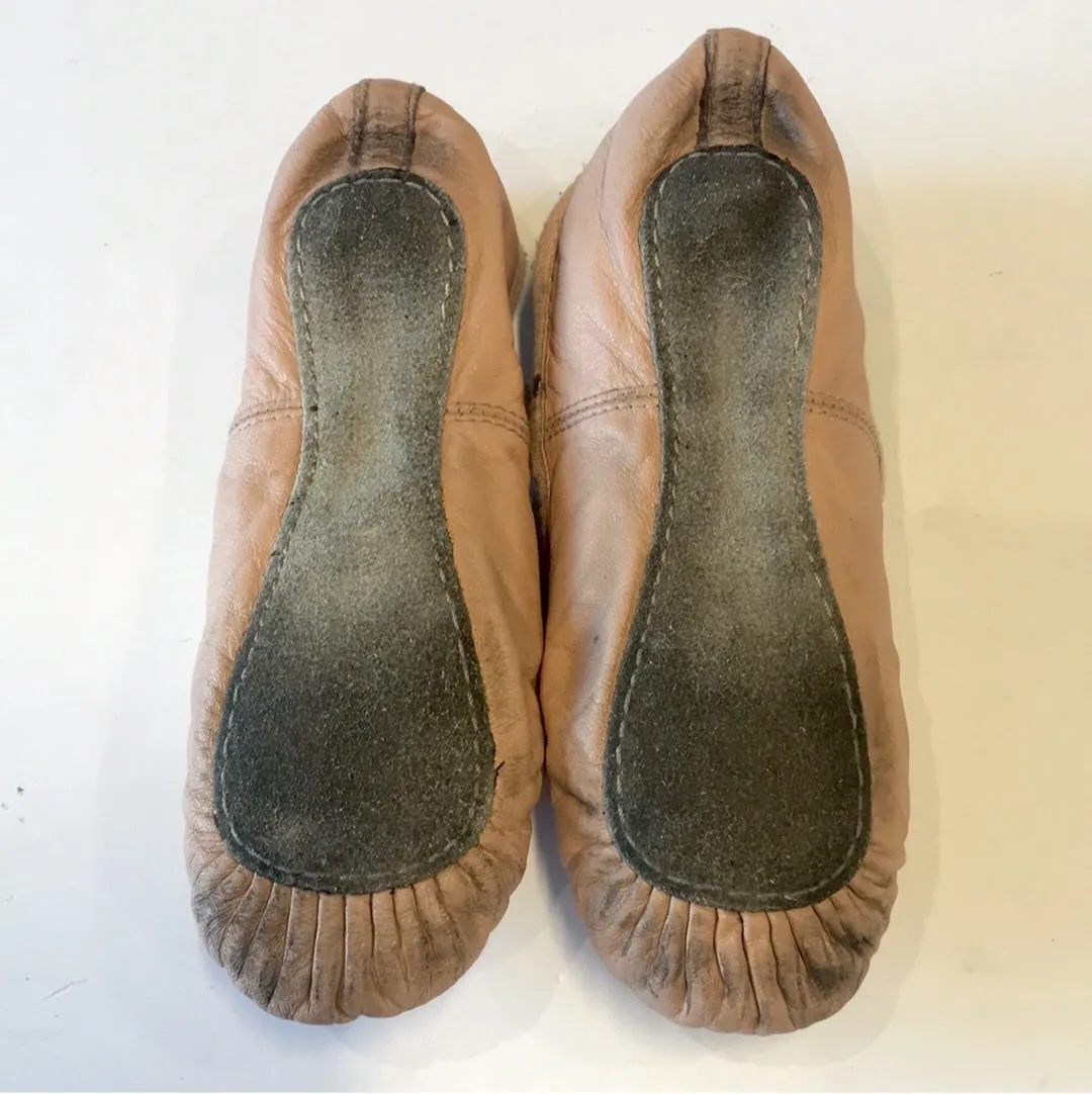 Bloch Full Sole Ballet Shoes (Child size 2D)- Second Hand
