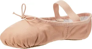 Bloch Unisex-Child Dansoft Full Sole Leather, Toddler, Cotton Lining, Dance Shoe