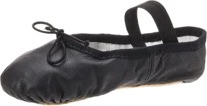 Bloch Unisex-Child Dansoft Full Sole Leather, Toddler, Cotton Lining, Dance Shoe