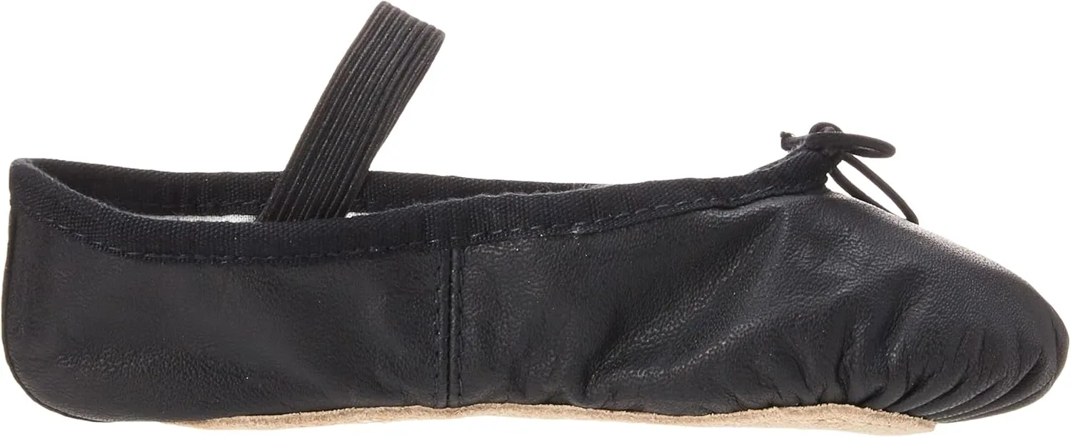 Bloch Unisex-Child Dansoft Full Sole Leather, Toddler, Cotton Lining, Dance Shoe
