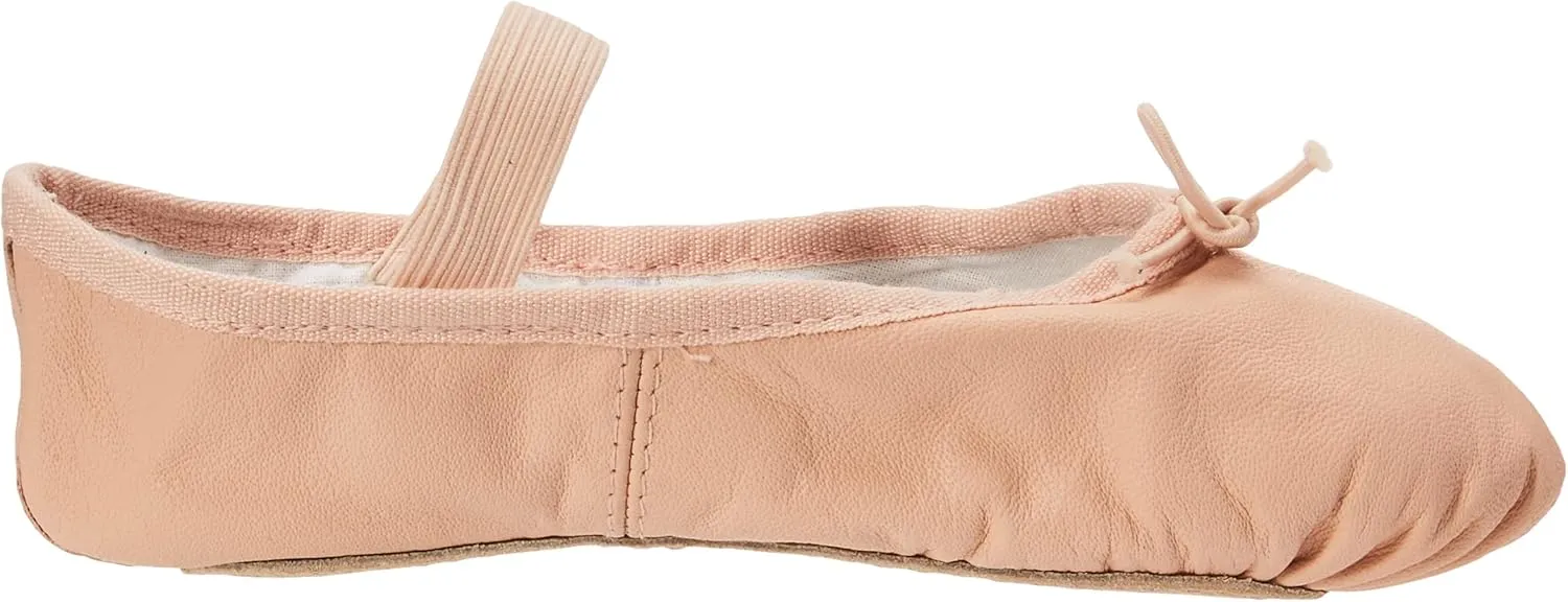 Bloch Unisex-Child Dansoft Full Sole Leather, Toddler, Cotton Lining, Dance Shoe