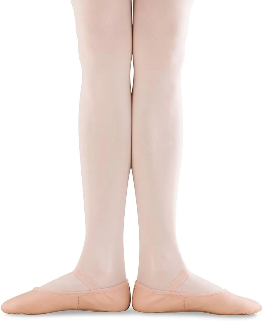 Bloch Unisex-Child Dansoft Full Sole Leather, Toddler, Cotton Lining, Dance Shoe