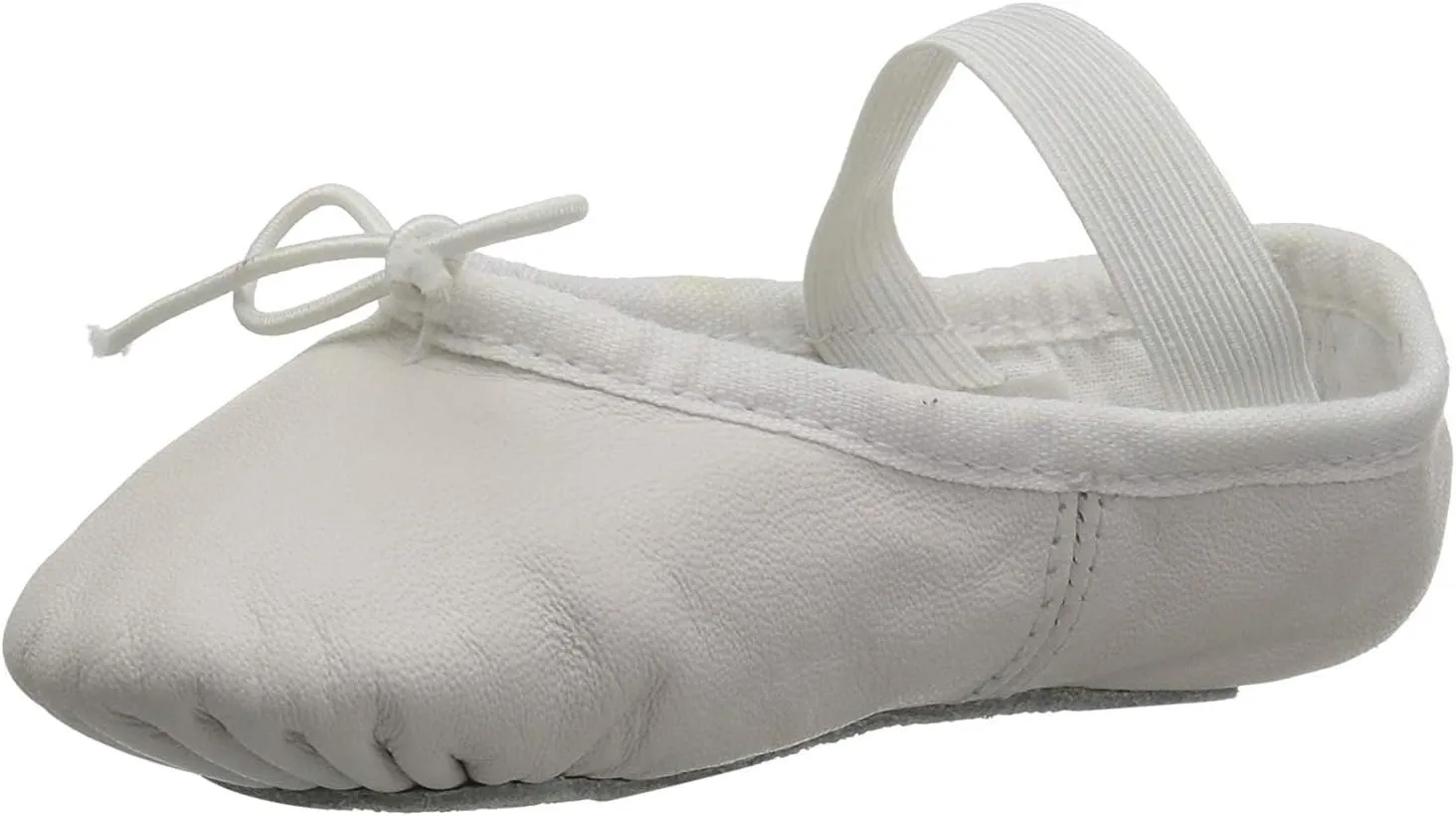 Bloch Unisex-Child Dansoft Full Sole Leather, Toddler, Cotton Lining, Dance Shoe