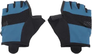 Blue Half Finger Cycling Gloves, Slip and Shock Absorbing, Breathable Biking Gloves for Men and Women, Ideal for Road Riding