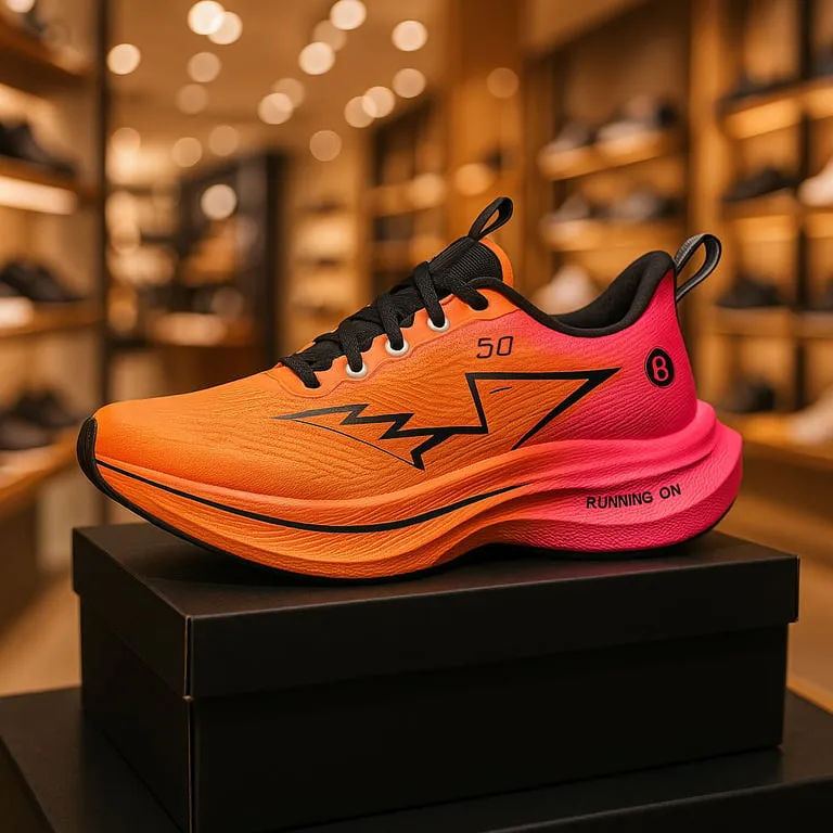 Bolt Men's Carbon Plate Running Shoes - Superior Cushioning & Shock Absorption