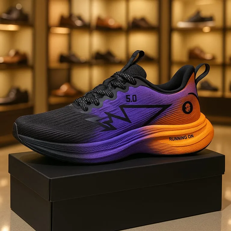 Bolt Men's Carbon Plate Running Shoes - Superior Cushioning & Shock Absorption