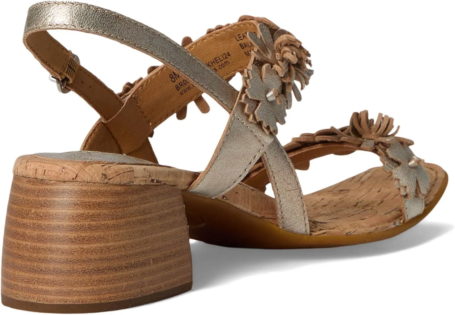 BORN Women's Springs Heeled Sandal