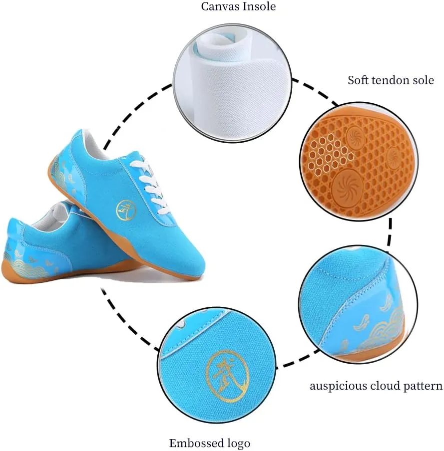 Boxing Karate Kung Fu Tai Chi Shoes,Slip-on Style, Casual,Suitable for Indoor/Outdoor use,