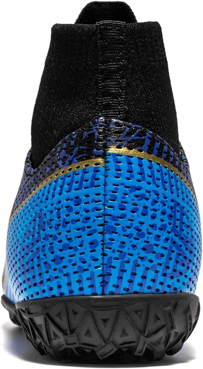 Boys Girls Indoor Turf Soccer Shoes Slip on Soccer Cleats